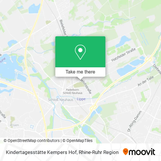 Карта Kindertagesstätte Kempers Hof
