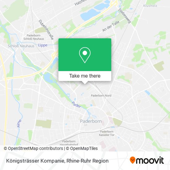 Königsträsser Kompanie map