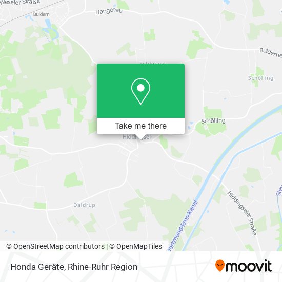 Honda Geräte map