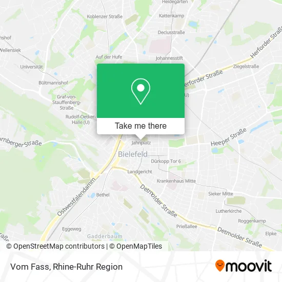 Карта Vom Fass
