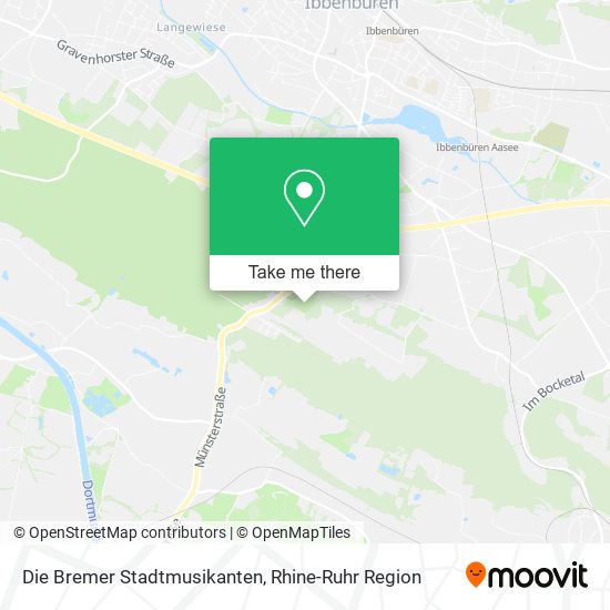 Die Bremer Stadtmusikanten map