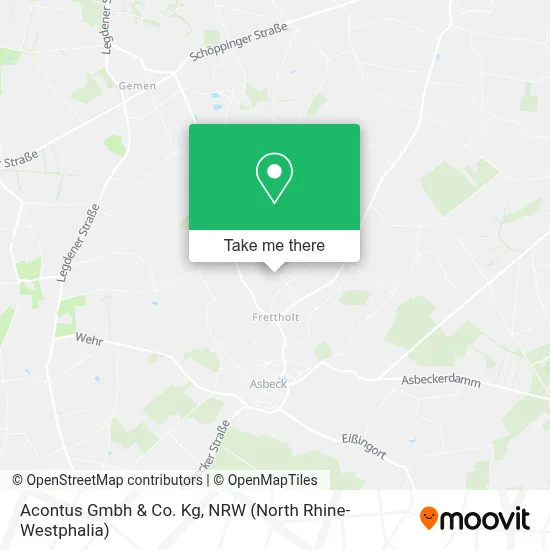 Acontus Gmbh & Co. Kg map