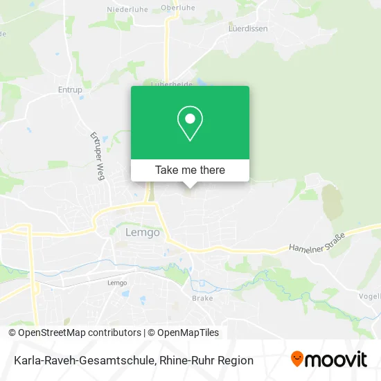 Карта Karla-Raveh-Gesamtschule