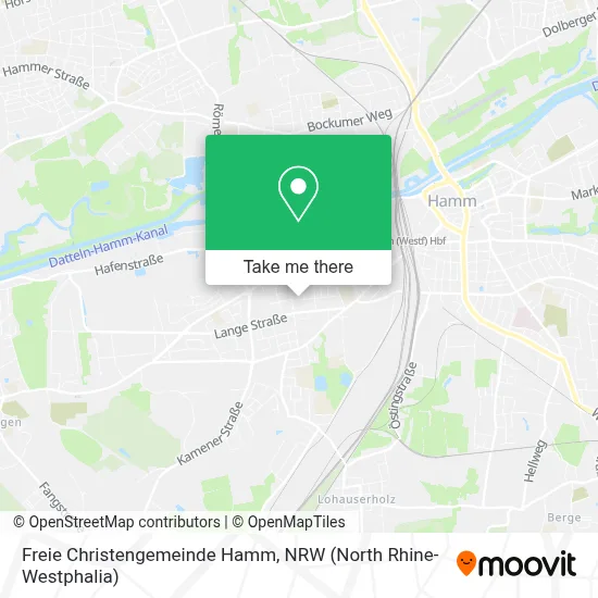 Freie Christengemeinde Hamm map