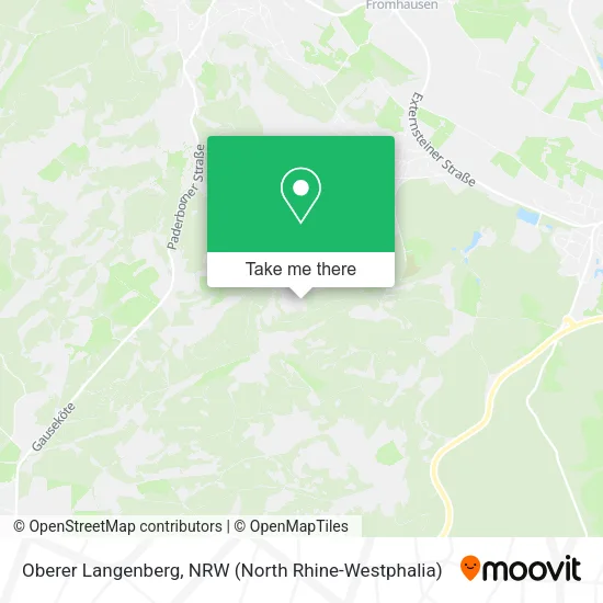 Карта Oberer Langenberg