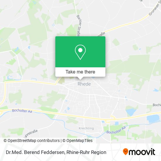 Dr.Med. Berend Feddersen map