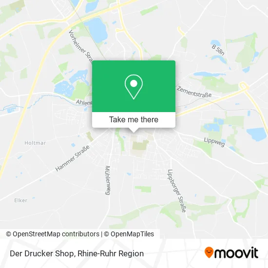 Карта Der Drucker Shop