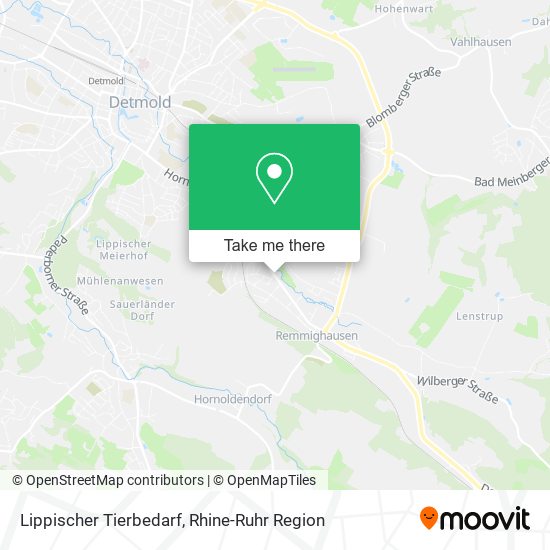 Карта Lippischer Tierbedarf