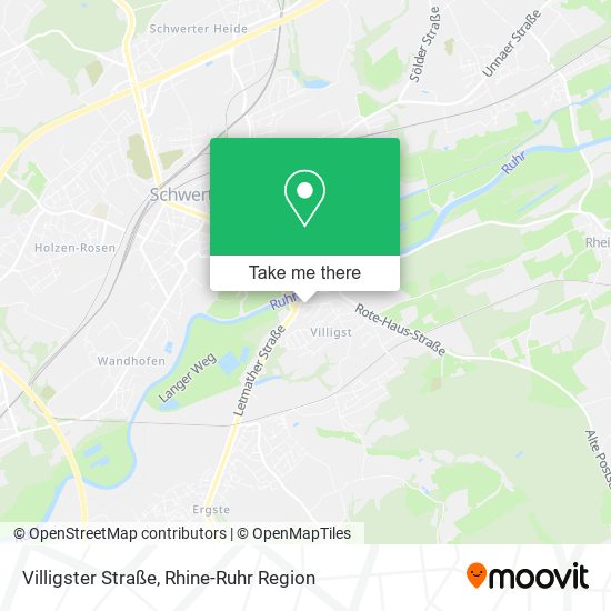 Villigster Straße map