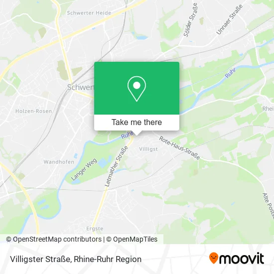 Карта Villigster Straße