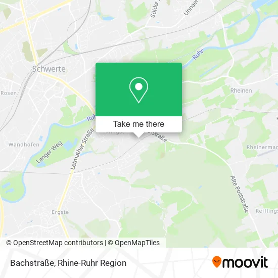 Карта Bachstraße