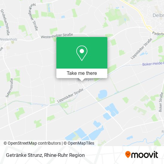 Getränke Strunz map