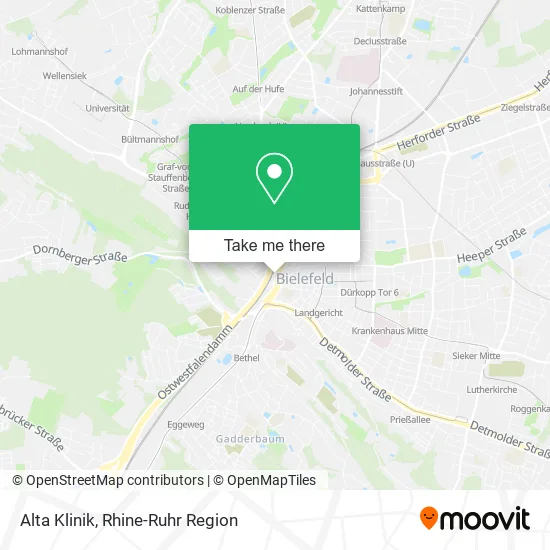 Карта Alta Klinik