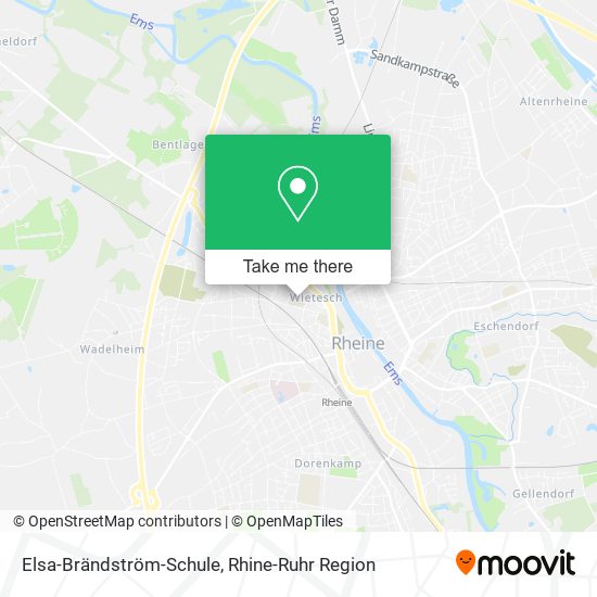 Elsa-Brändström-Schule map