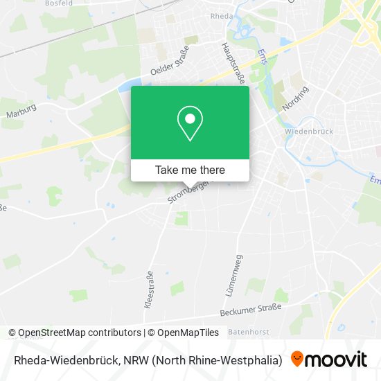 Rheda-Wiedenbrück map