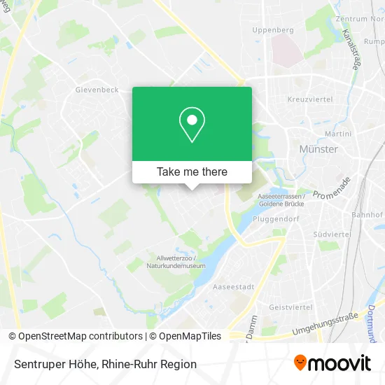 Карта Sentruper Höhe