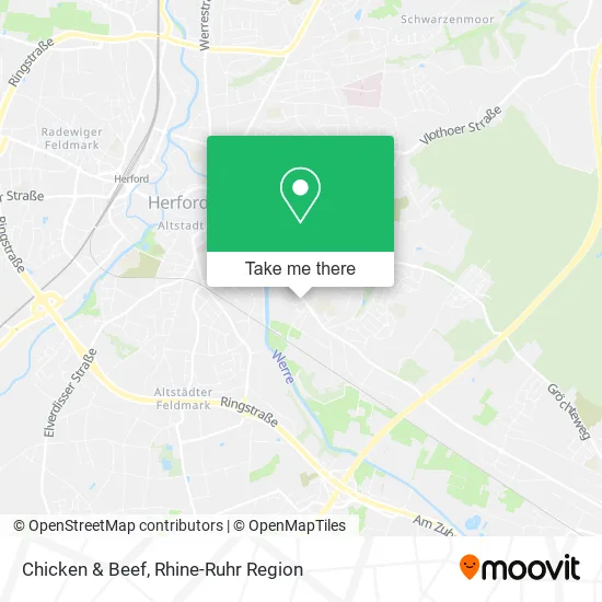 Карта Chicken & Beef