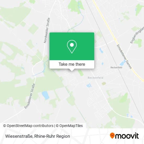 Карта Wiesenstraße