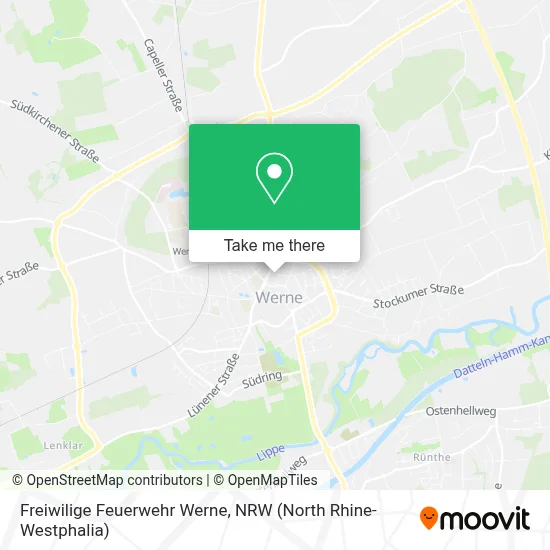 Freiwilige Feuerwehr Werne map