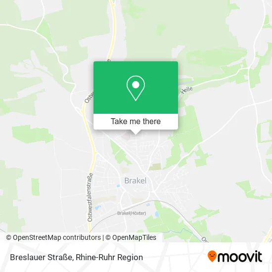 Карта Breslauer Straße