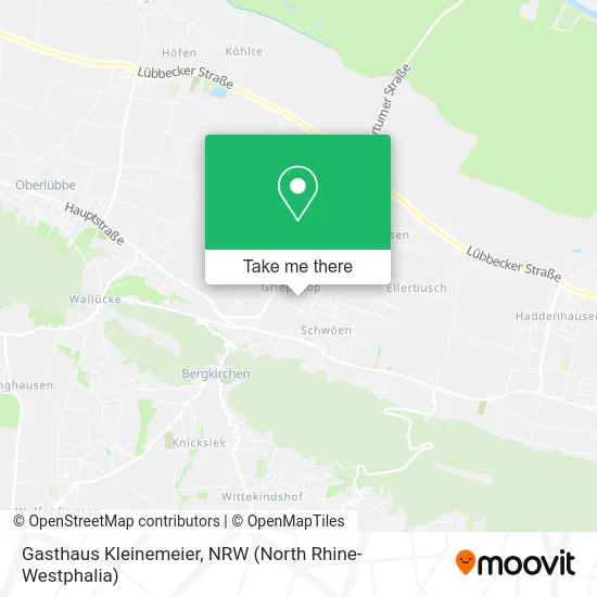 Gasthaus Kleinemeier map