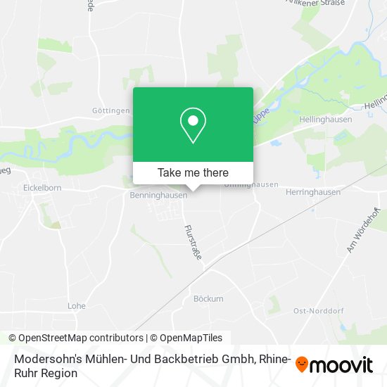 Modersohn's Mühlen- Und Backbetrieb Gmbh map