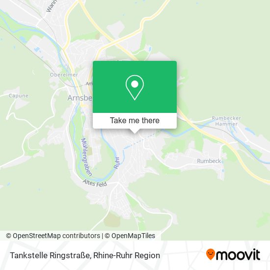 Tankstelle Ringstraße map
