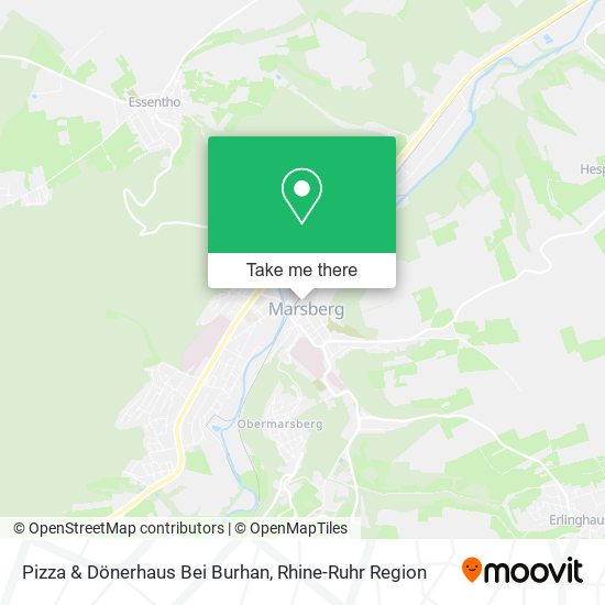 Pizza & Dönerhaus Bei Burhan map