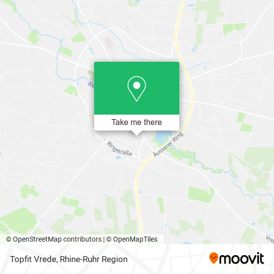 Карта Topfit Vrede