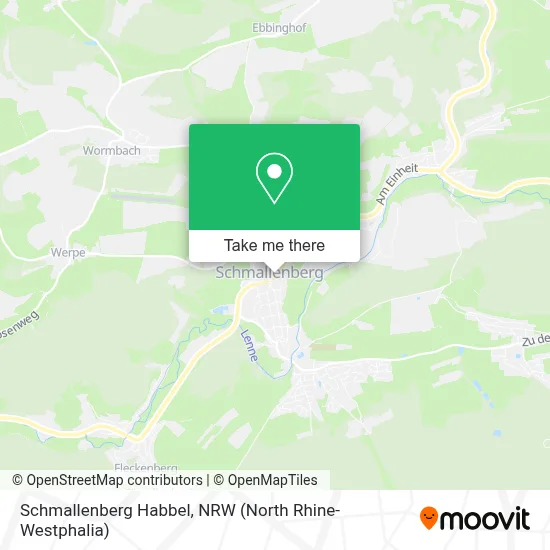 Schmallenberg Habbel map