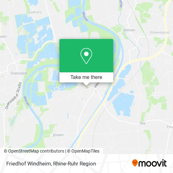 Карта Friedhof Windheim