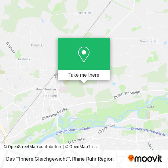Das ""Innere Gleichgewicht"" map
