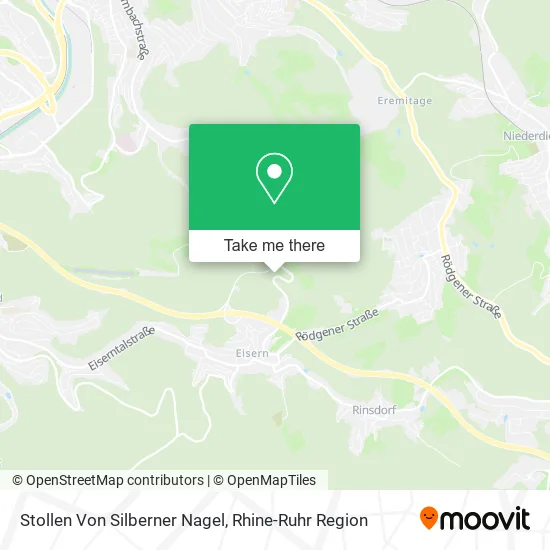 Карта Stollen Von Silberner Nagel