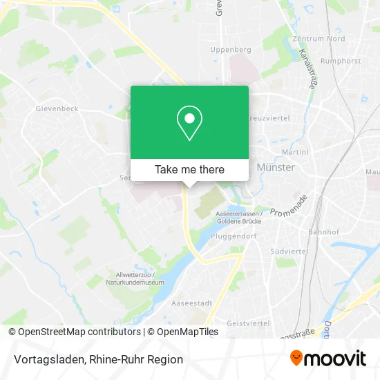 Карта Vortagsladen