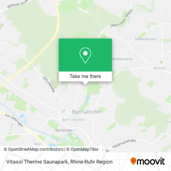 Карта Vitasol Therme Saunapark