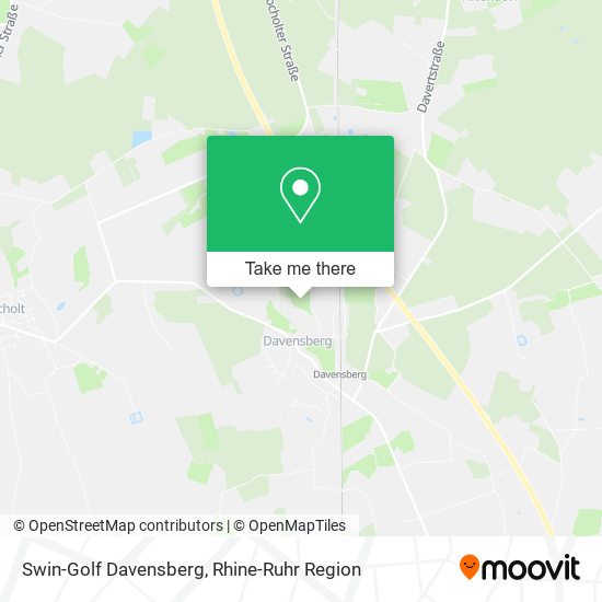Swin-Golf Davensberg map