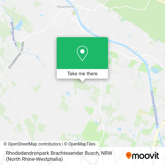 Карта Rhododendronpark Brachtesender Busch