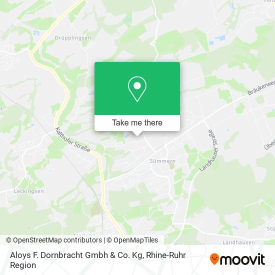 Aloys F. Dornbracht Gmbh & Co. Kg map