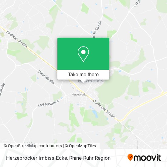 Herzebrocker Imbiss-Ecke map