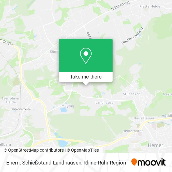 Карта Ehem. Schießstand Landhausen