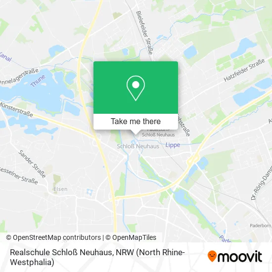 Realschule Schloß Neuhaus map