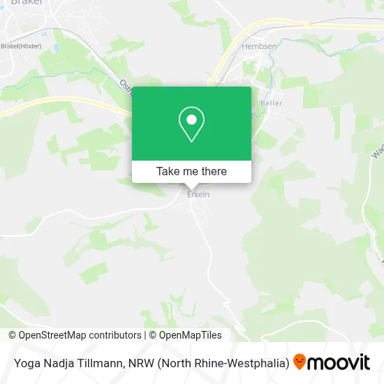 Yoga Nadja Tillmann map