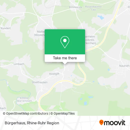 Карта Bürgerhaus