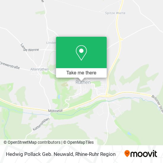 Hedwig Pollack Geb. Neuwald map