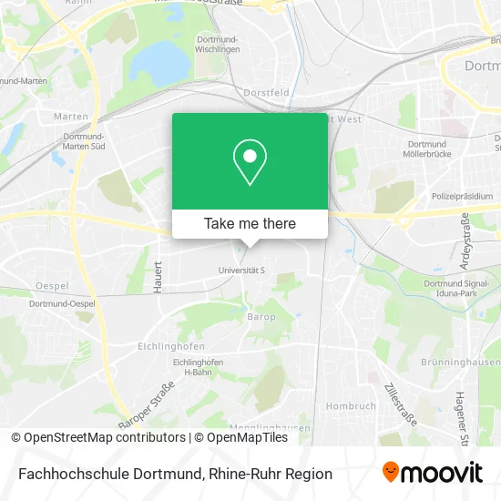 Fachhochschule Dortmund map