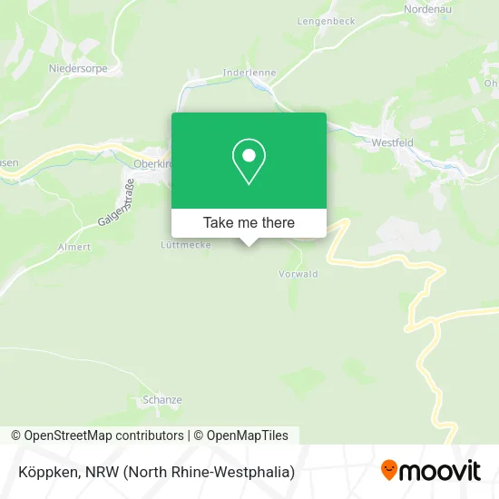 Карта Köppken