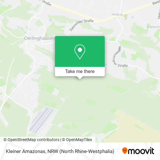 Карта Kleiner Amazonas