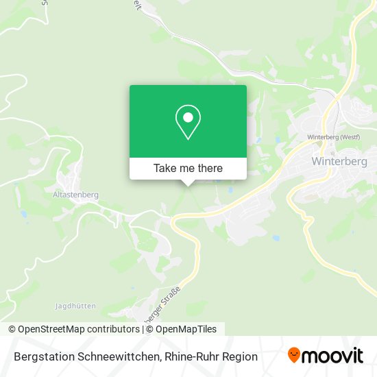 Bergstation Schneewittchen map