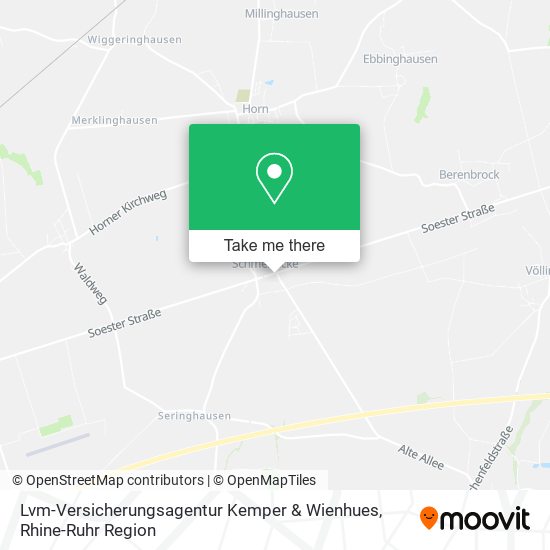 Lvm-Versicherungsagentur Kemper & Wienhues map