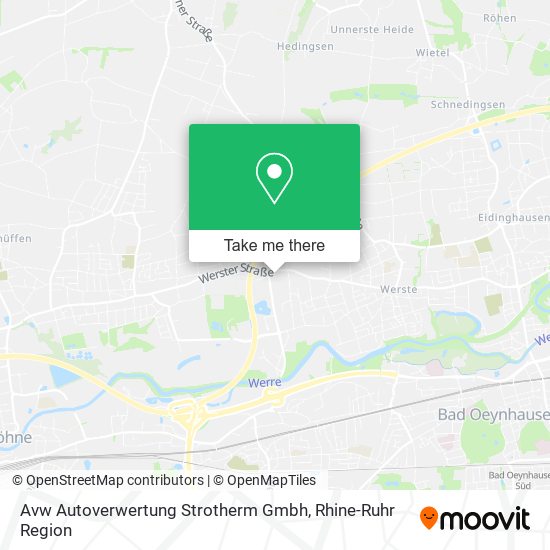 Avw Autoverwertung Strotherm Gmbh map